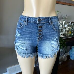 Refuge high rise denim short size 8
